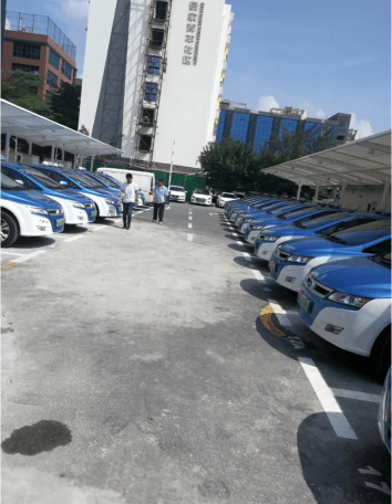 充电桩现场安装案例