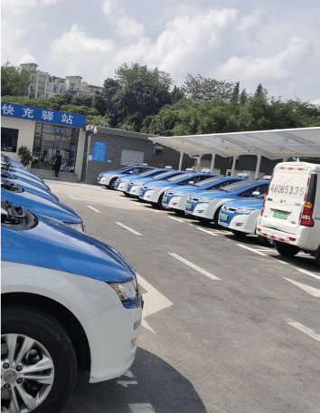 充电桩现场安装案例